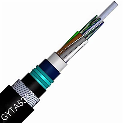 Outdoor dubbel omhulde waterkabel optische kabel voor communicatie